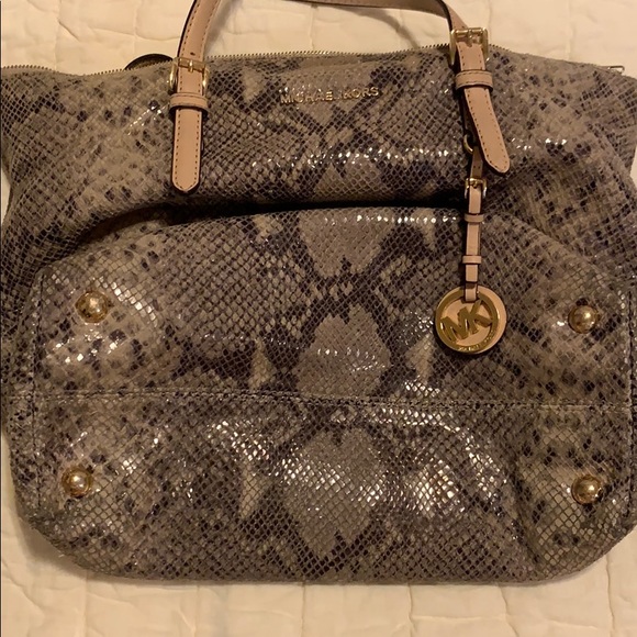 Michael Kors Python Tote - Picture 4 of 5